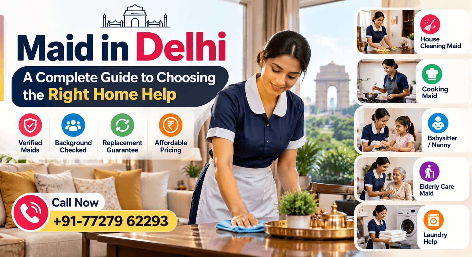 maid in Delhi: A Complete Guide to Choosing the Right Home Help