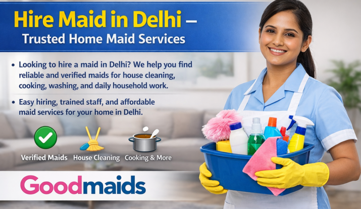 Hire Maid in Delhi