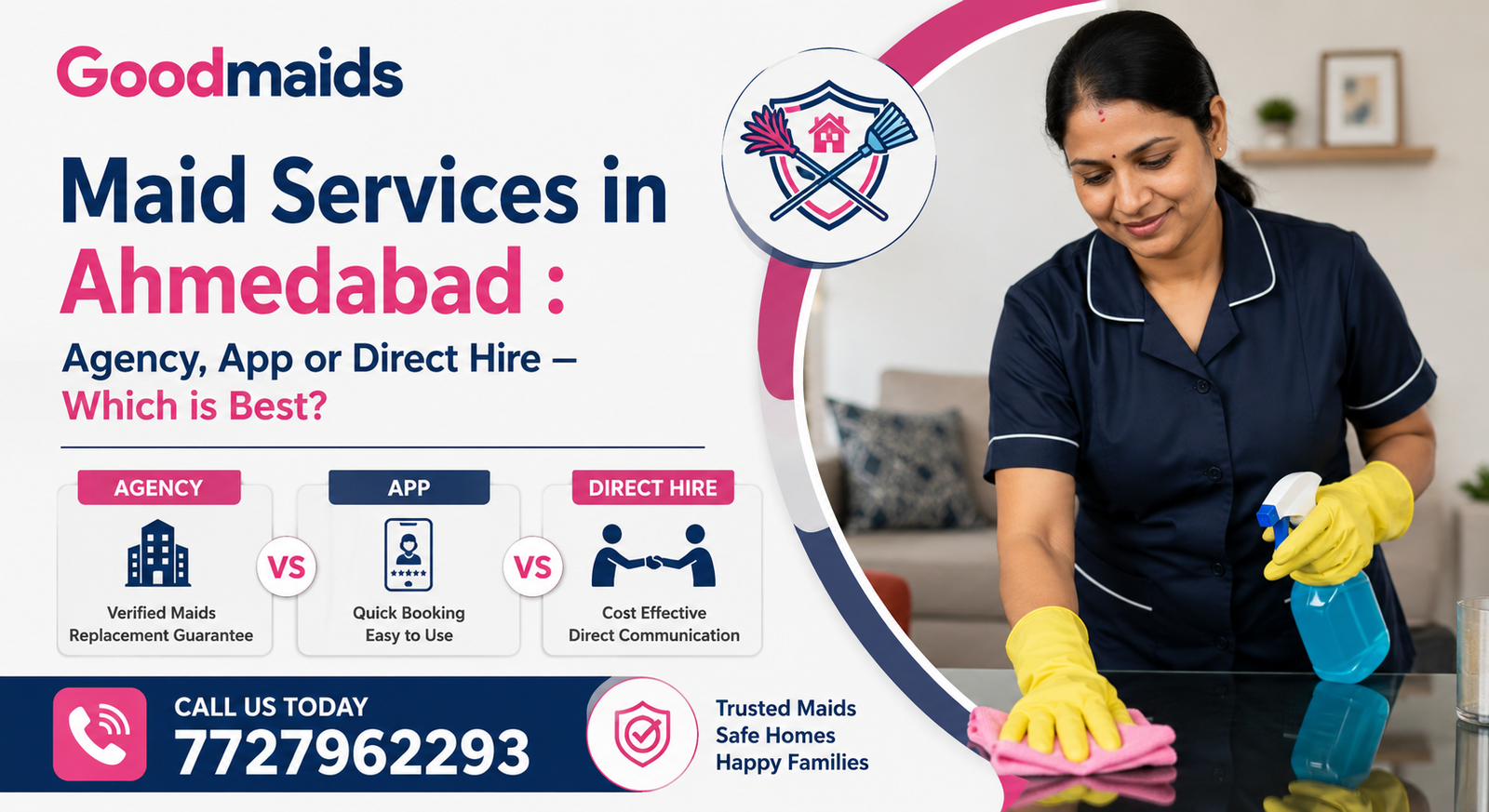 maid service in Ahmedabad